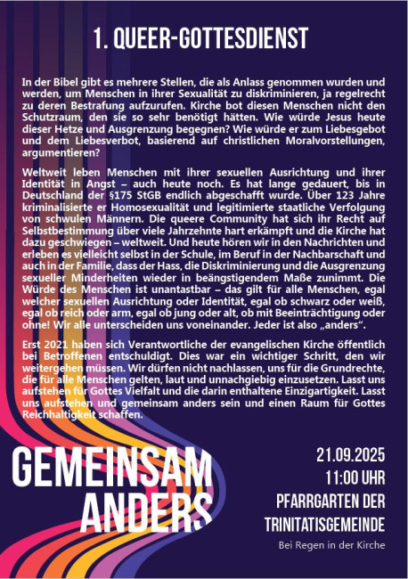 Queer-Gottesdienst